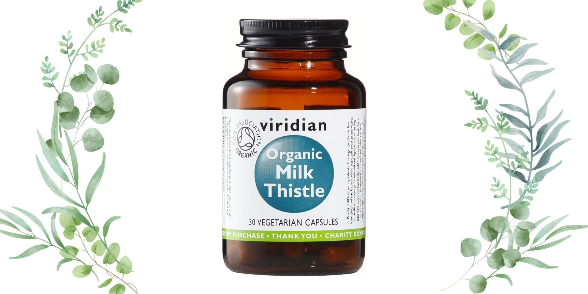 Viridian Organic Milk Thistle 