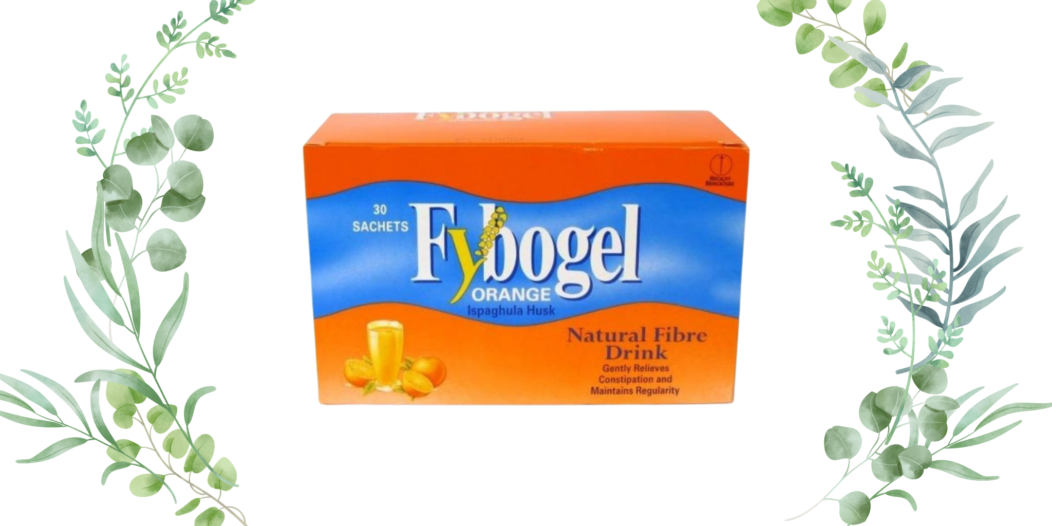 Fybogel Orange Flavour 2 X 30 Sachets