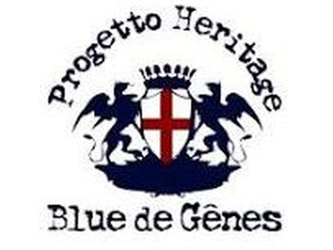 das logo der modemarke blue de genes