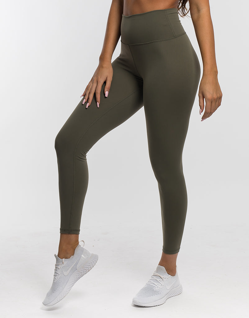 Timeless Scrunch Leggings Olive