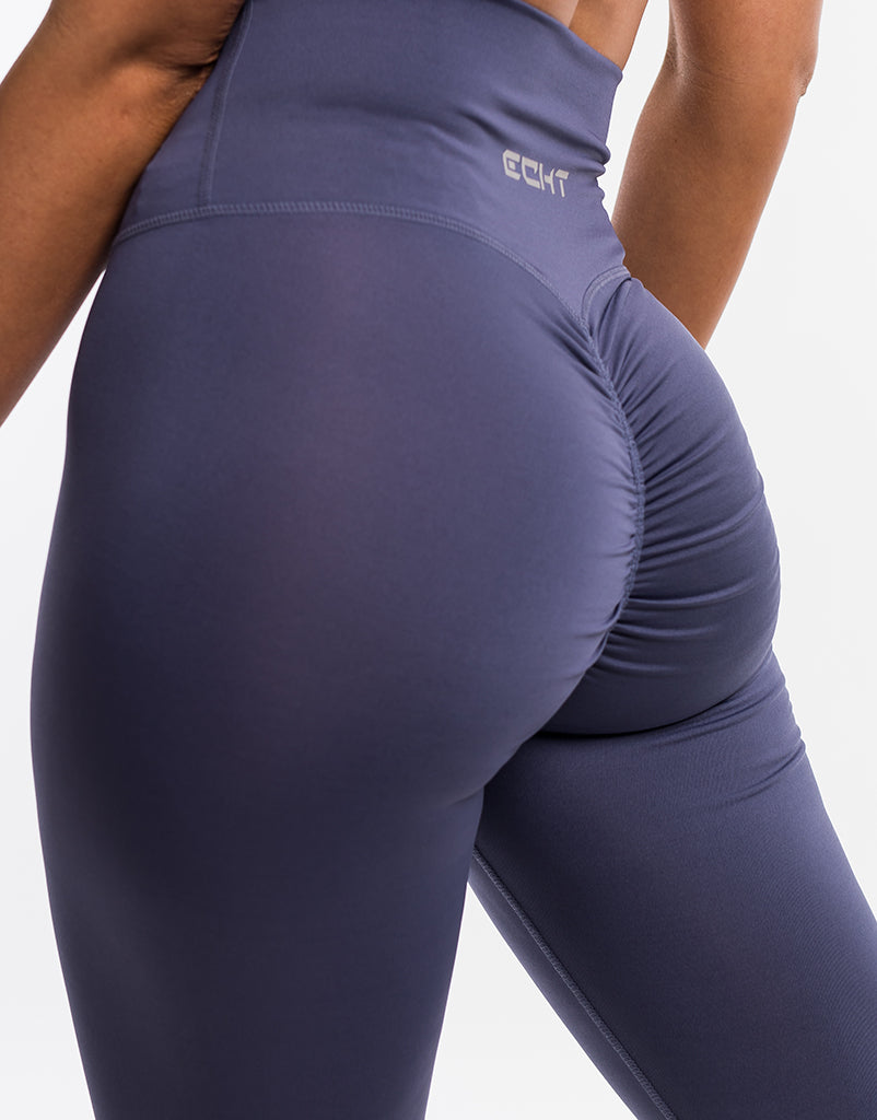 Echt Core Leggings in Medium - Blue Mirage (Rare Dusty Blue)