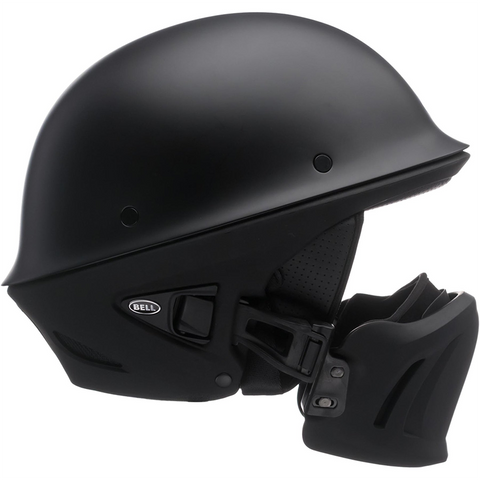 bell rogue cruise half helmet in matte black