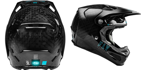 DOT and ECE certification on the FLY Racing Formula S-Carbon Helmet
