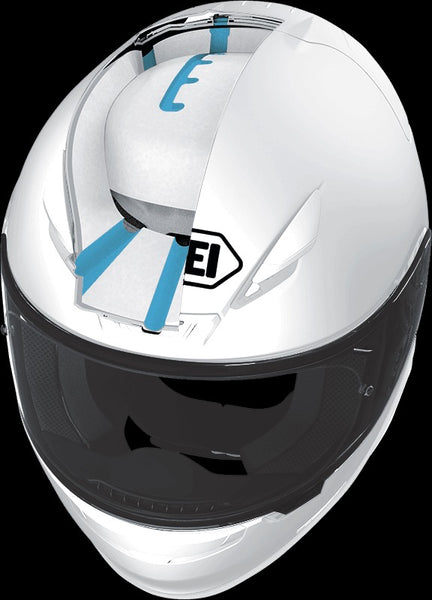 an example of a motorcycle helmet's EPS liner