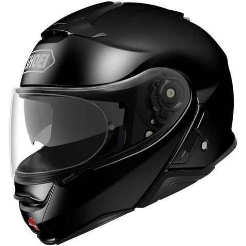 shoei neotec II modular motorcycle helmet in black