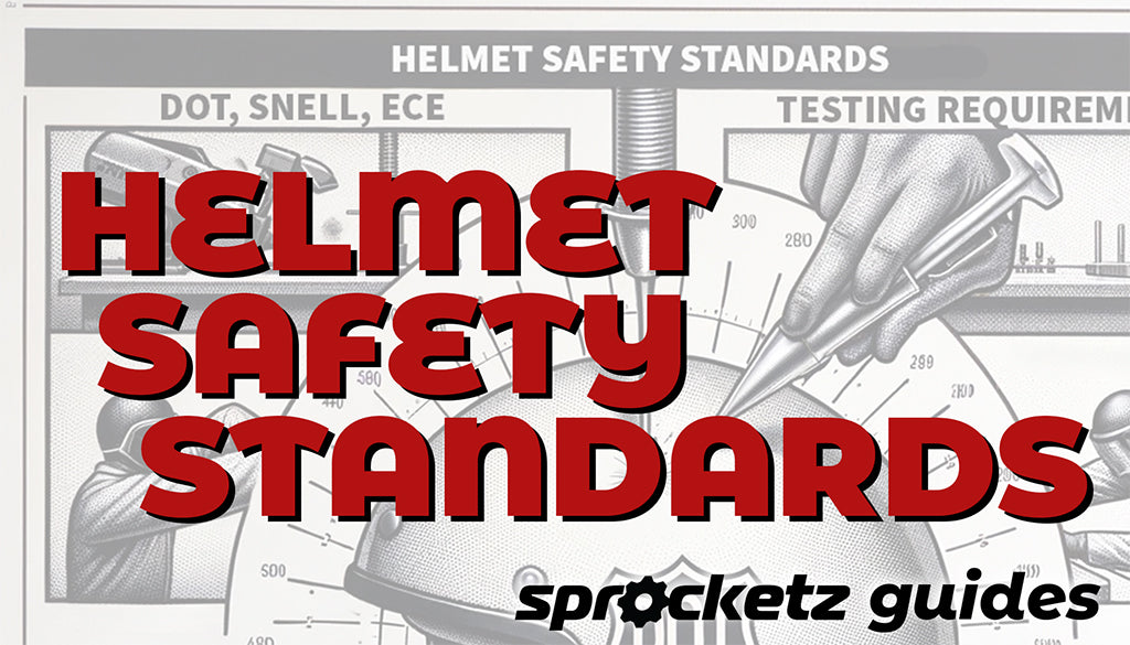 types of helmets - helmet safety standards - graphic