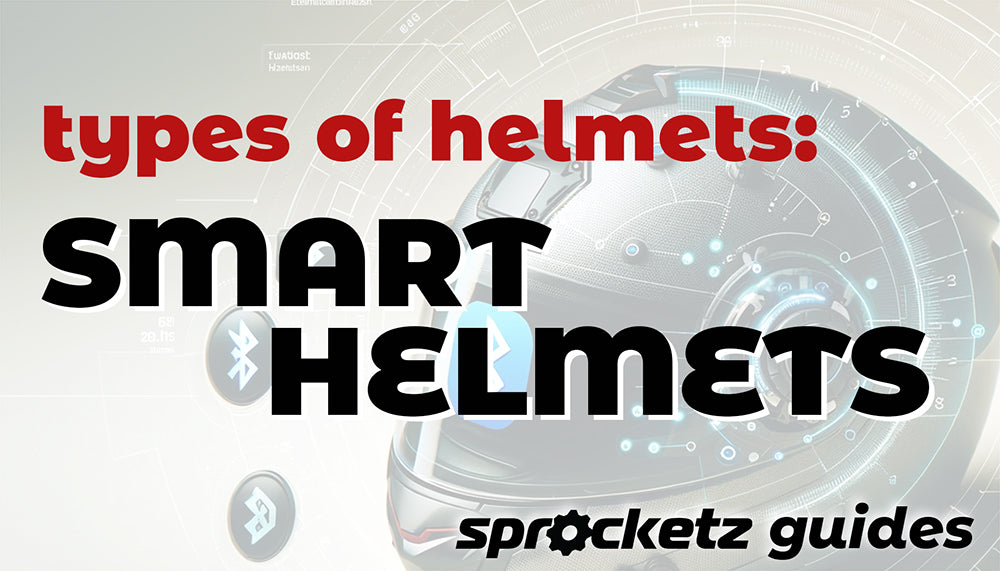 types of helmets - smart helmets - graphic