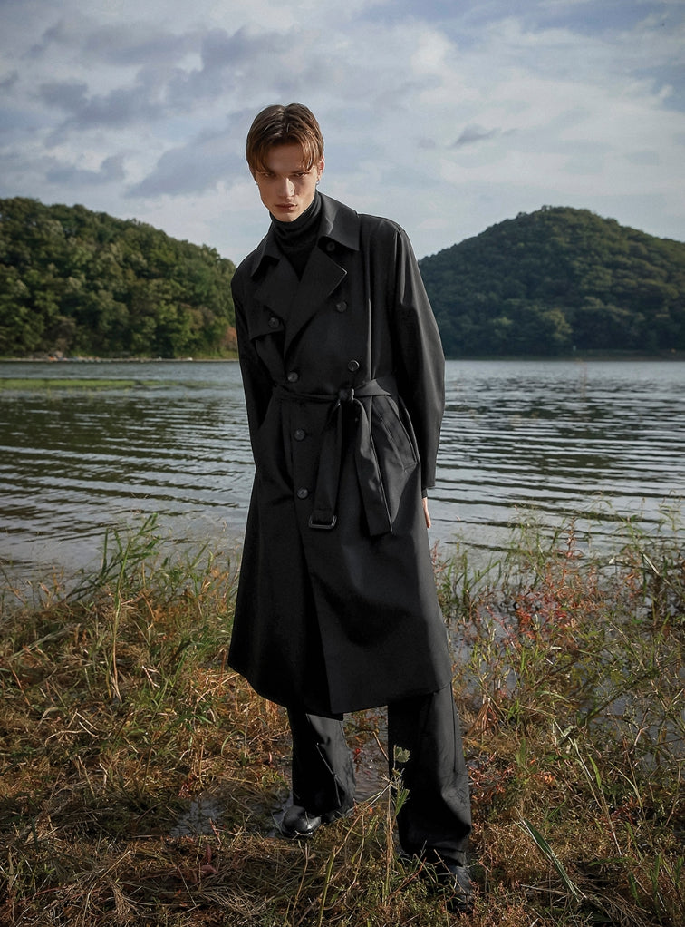 LYRICAL TIERED TRENCH COAT - アウター
