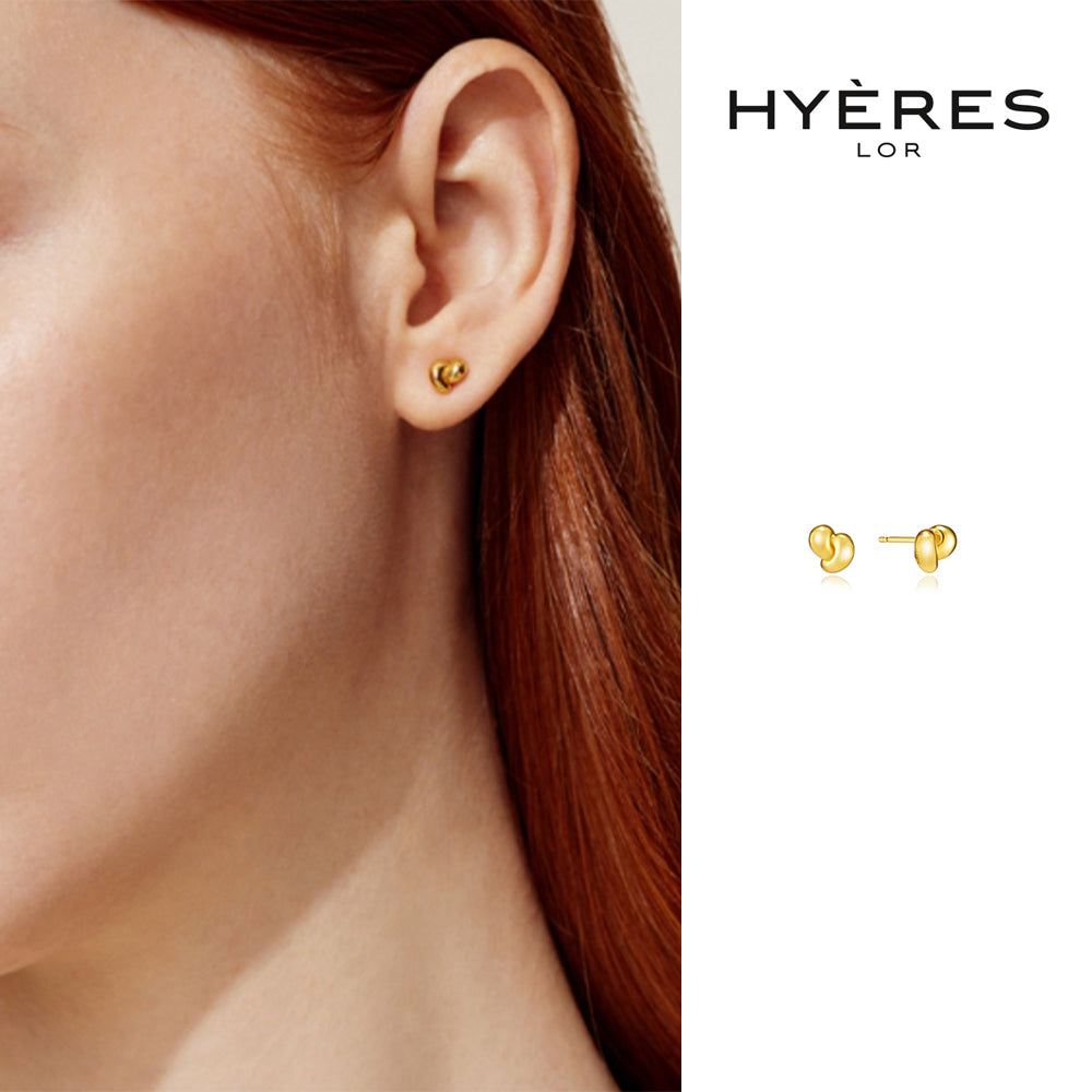 HYÈRES LOR (イエールロール ) - Etrive 14K duet earring XS – einz.jp