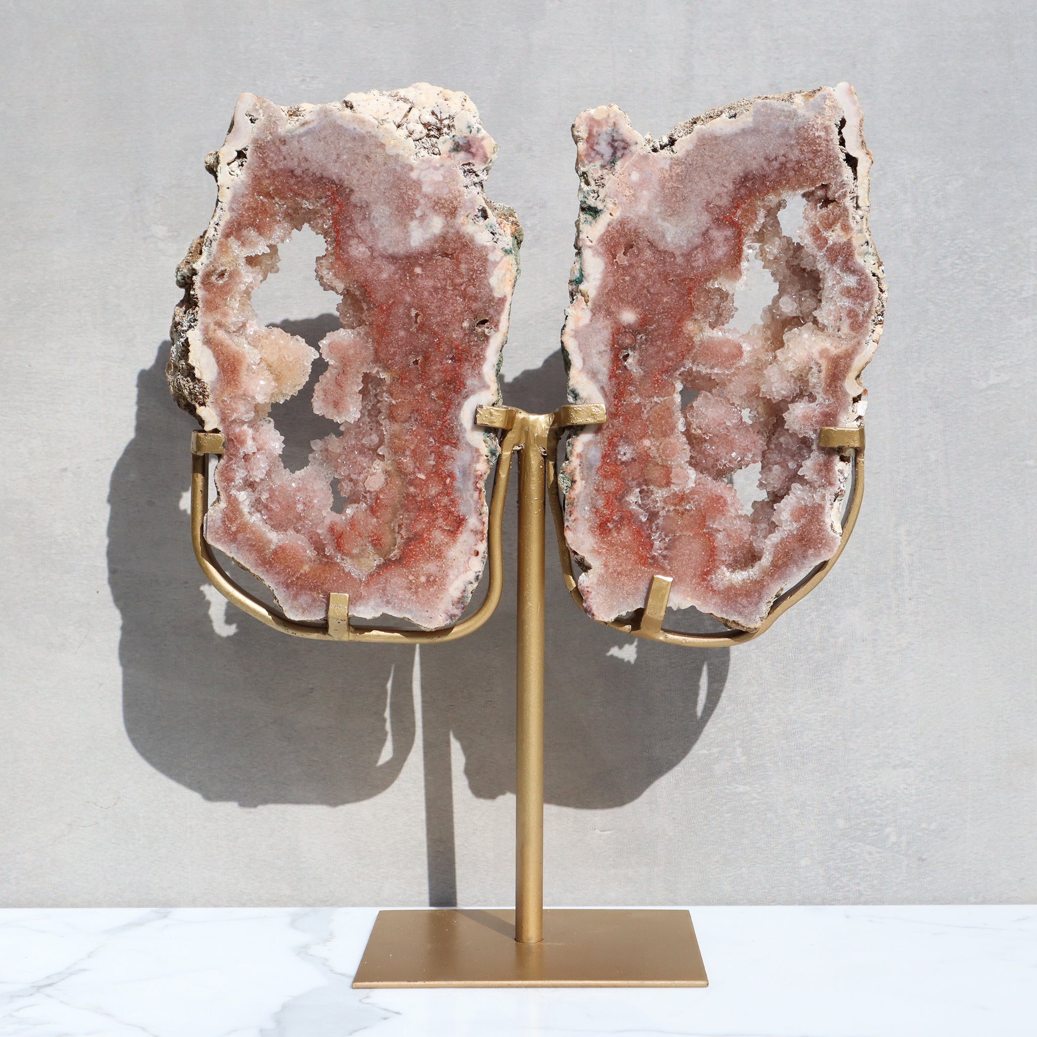 Pink Amethyst Geode Slab
