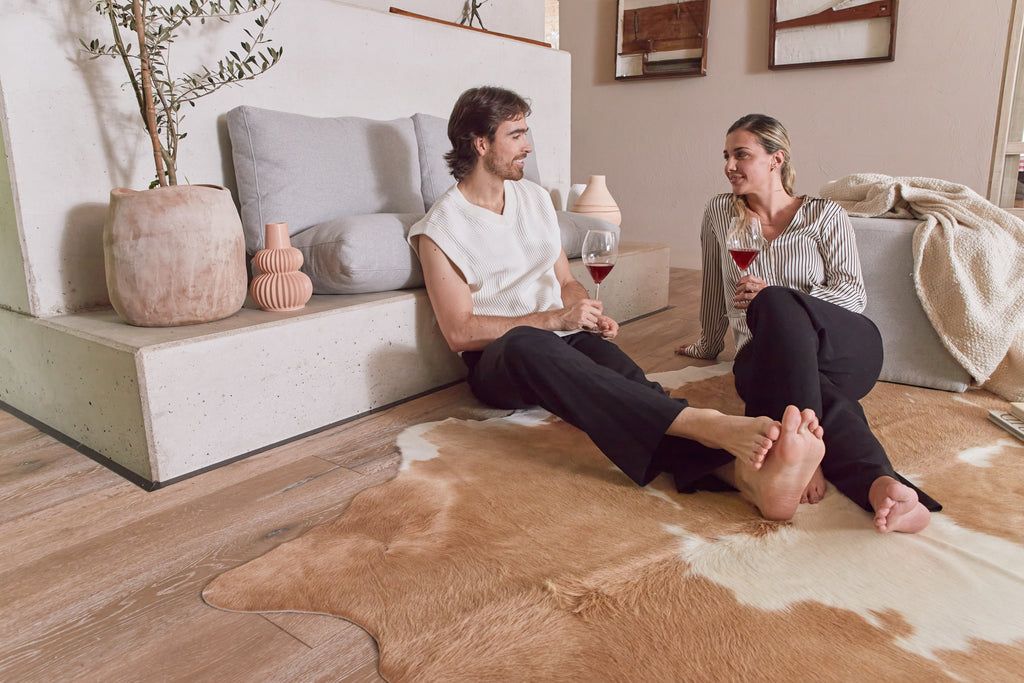 Real cowhide rugs from eCowhides