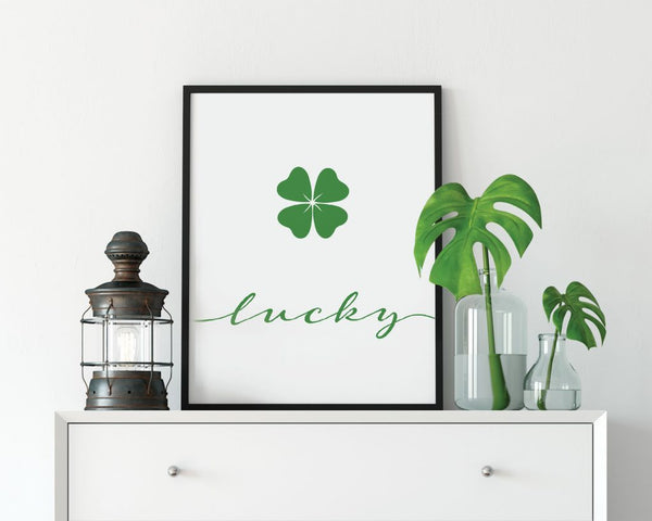 The St. Patrick's Day Lucky Print - Amazing St. Patrick's Day Decorations