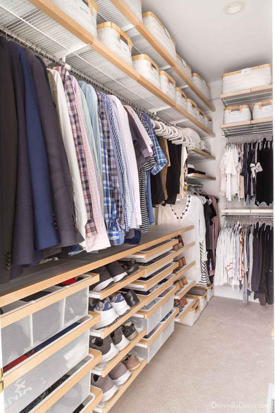 Elfa Closet System by Driven by Decor