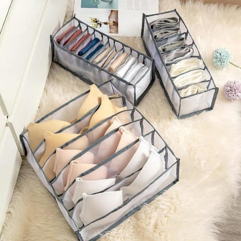 Drawer Organizers of different sizes.