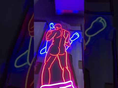 Michael Golian - Light Design - Neon Gays – Pan Art Gallery