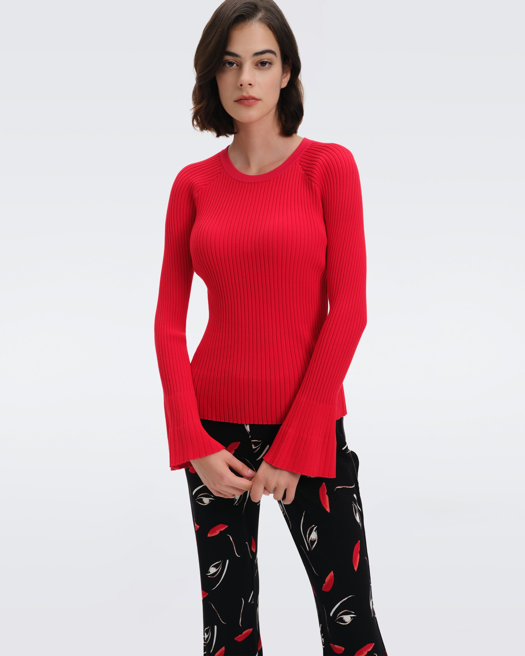 Dvf - Talley Knit Top By Diane Von Furstenberg In Size Xxs