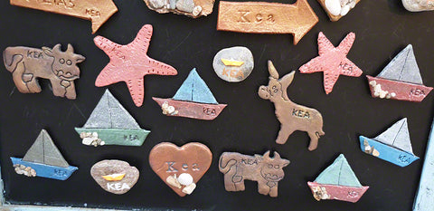 handmade magnets from Kea