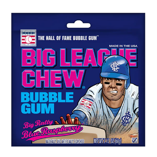 Big League Chew Baseball W/ Gumballs, Stickers & Tattoo » The Tin