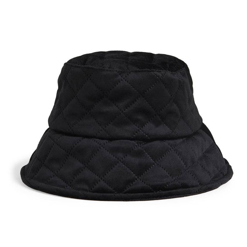 【未使用・値下げ不可】 velvet quilt bucket hat