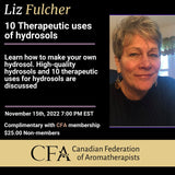 10 Uses of hydrosols webinar