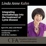 Aromatherapy and Lyme Disease webinar graphic