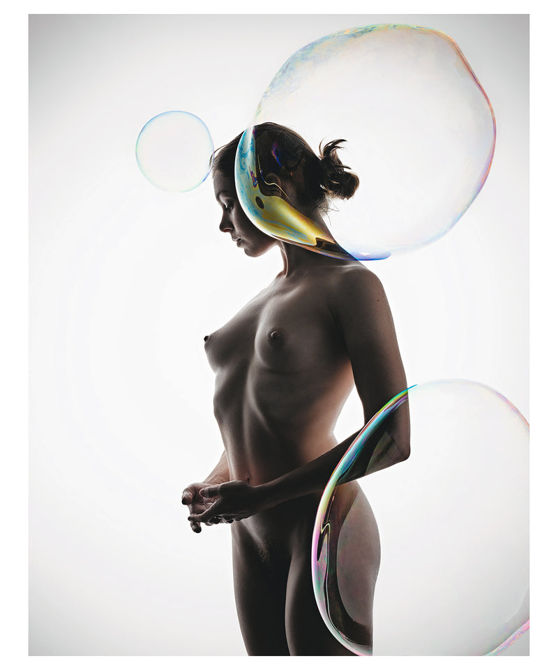 Untitled Nude with 3 Bubbles 2018 Limited Edition Print
