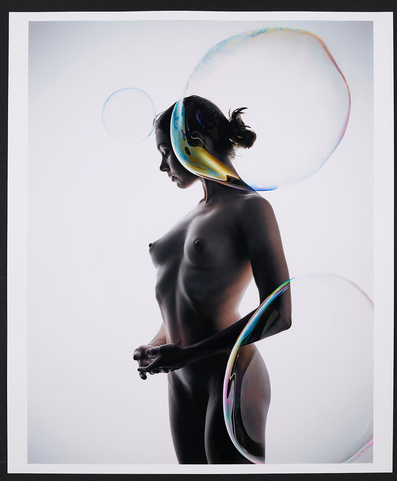 Untitled Nude with 3 Bubbles 2018 Limited Edition Print