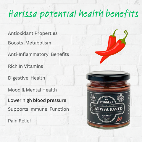Health benefits of Chilli Harissa Paste