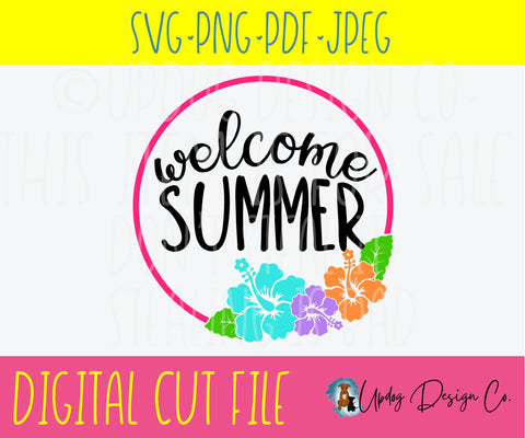 Free Free Welcome Summer Svg 744 SVG PNG EPS DXF File