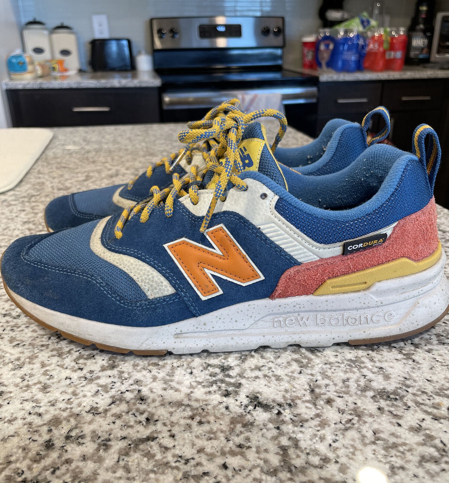 new balance 997h varsity orange