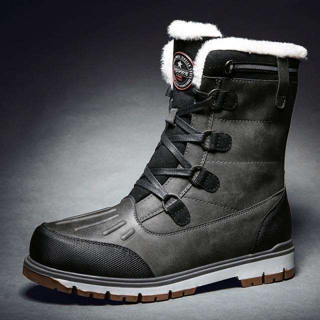 men's mid calf winter boots