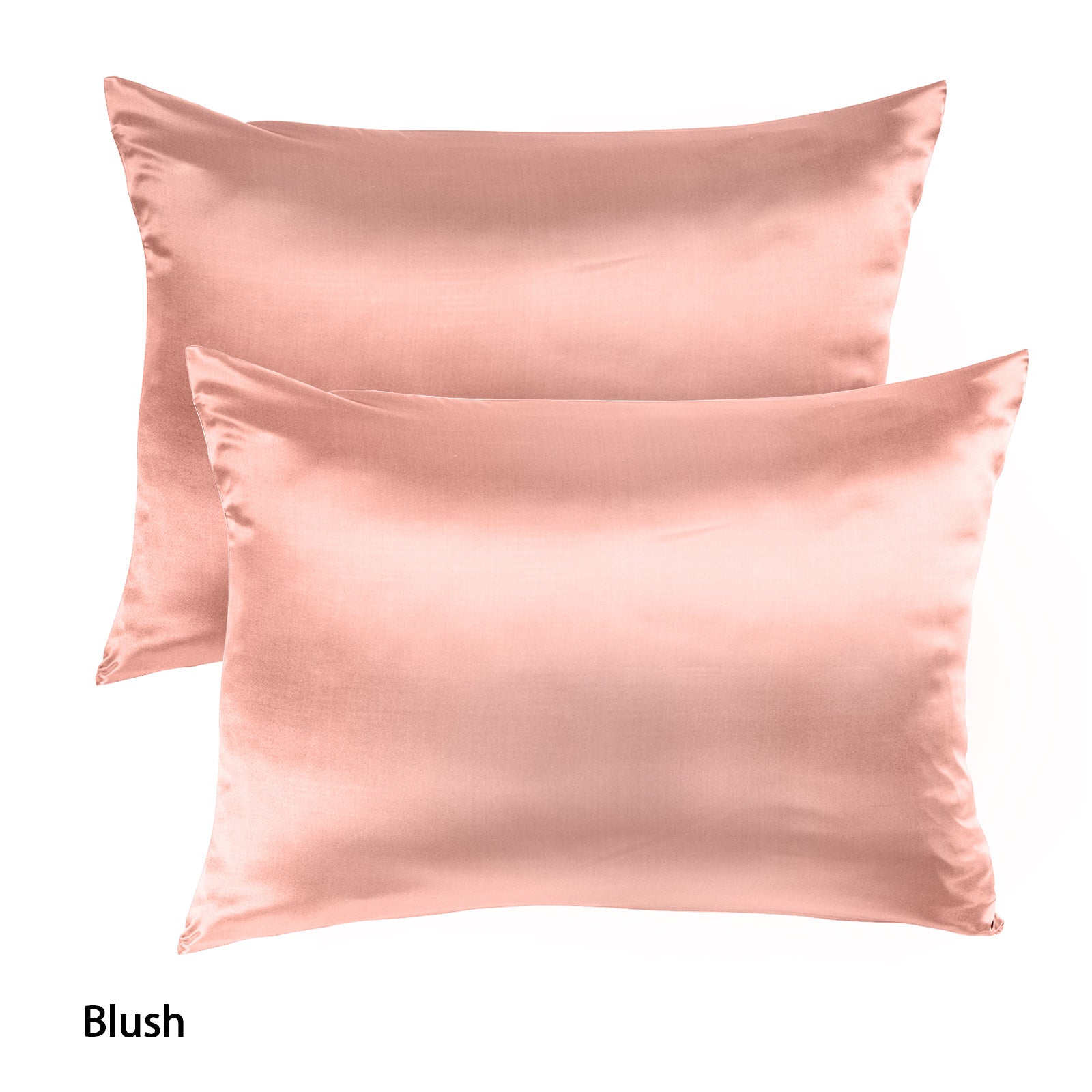 MULBERRY SILK PILLOW CASE TWIN PACK - SIZE: 51X76CM - BLUSH