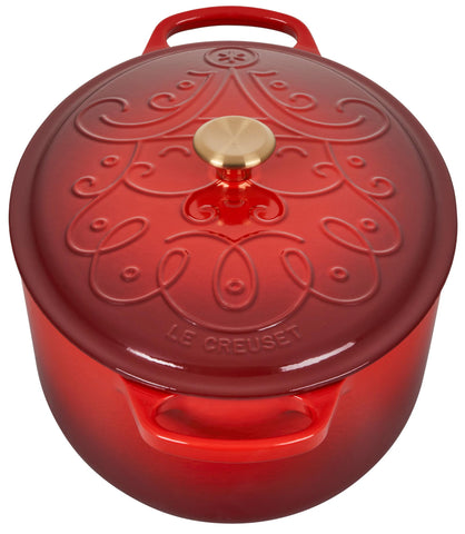 Le Creuset Signature Noel Enameled Cast Iron Braiser, 2 1/4-Qt