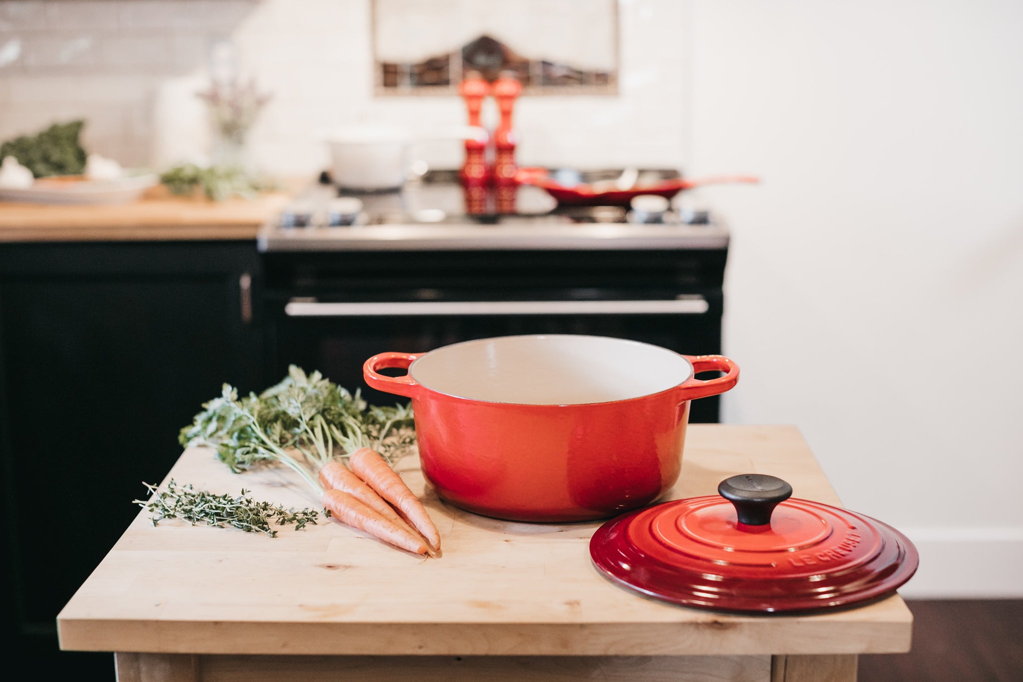 Le Creuset 4-qt Enameled Cast-Iron Pumpkin Cocotte ,Artichaut