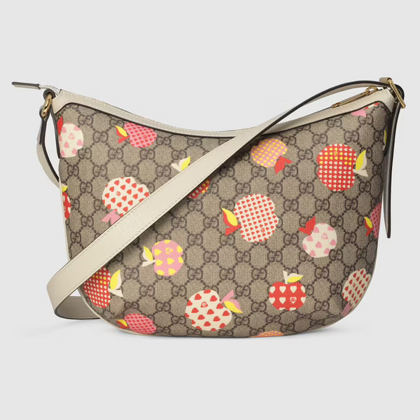 gucci les pommes ophidia small bag