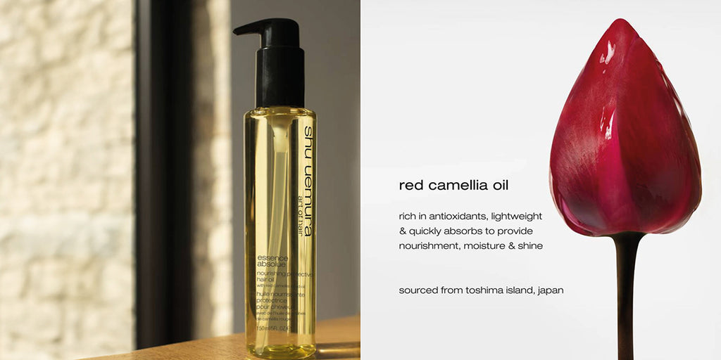 Even more nourishment with red camelia oil