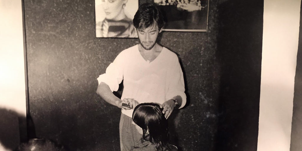 How he rose through the ranks of hairdressing