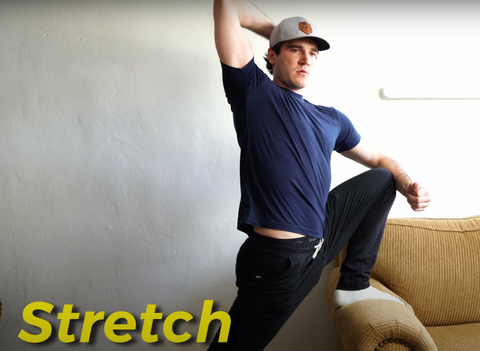 Psoas muscle stretch