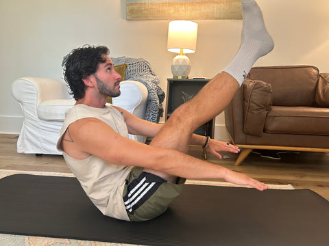 psoas muscle pain relief exercises: boat pose