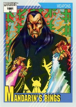 #137 Mandarin's Rings - 1991 Impel Marvel Universe Series II