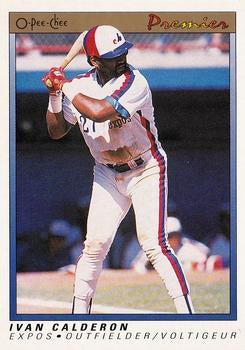 Devon White Toronto Blue Jays 1991 O-Pee-Chee Premier #126 Baseball Card