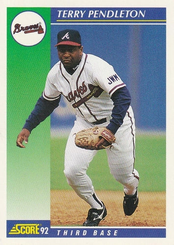  1992 Score #50 Cecil Fielder Detroit Tigers Baseball