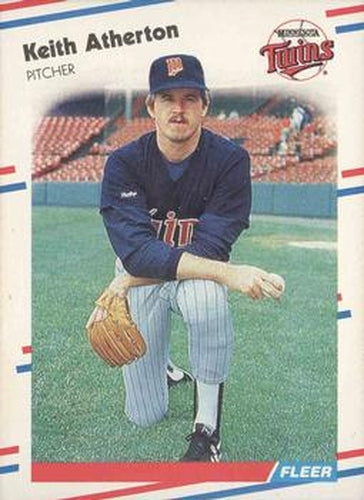 Steve Carlton Minnesota Twins 1988 Fleer Card #7