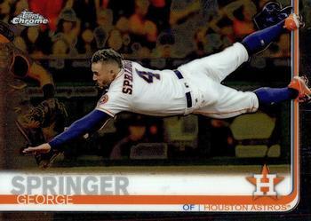 2019 Topps Chrome Miguel Cabrera Detroit Tigers #115 Baseball card