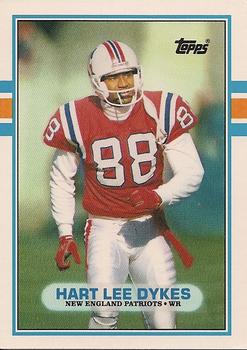 60T Hart Lee Dykes - New England Patriots - 1989 Topps Traded Footbal –  Isolated Cards