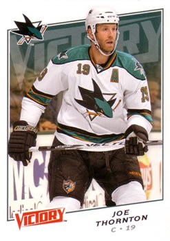 #32 Joe Thornton - San Jose Sharks - 2008-09 Upper Deck Victory Hockey