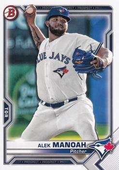 2021 BOWMAN CHROME BASEBALL #BCP-245 TORONTO BLUE JAYS - AUSTIN