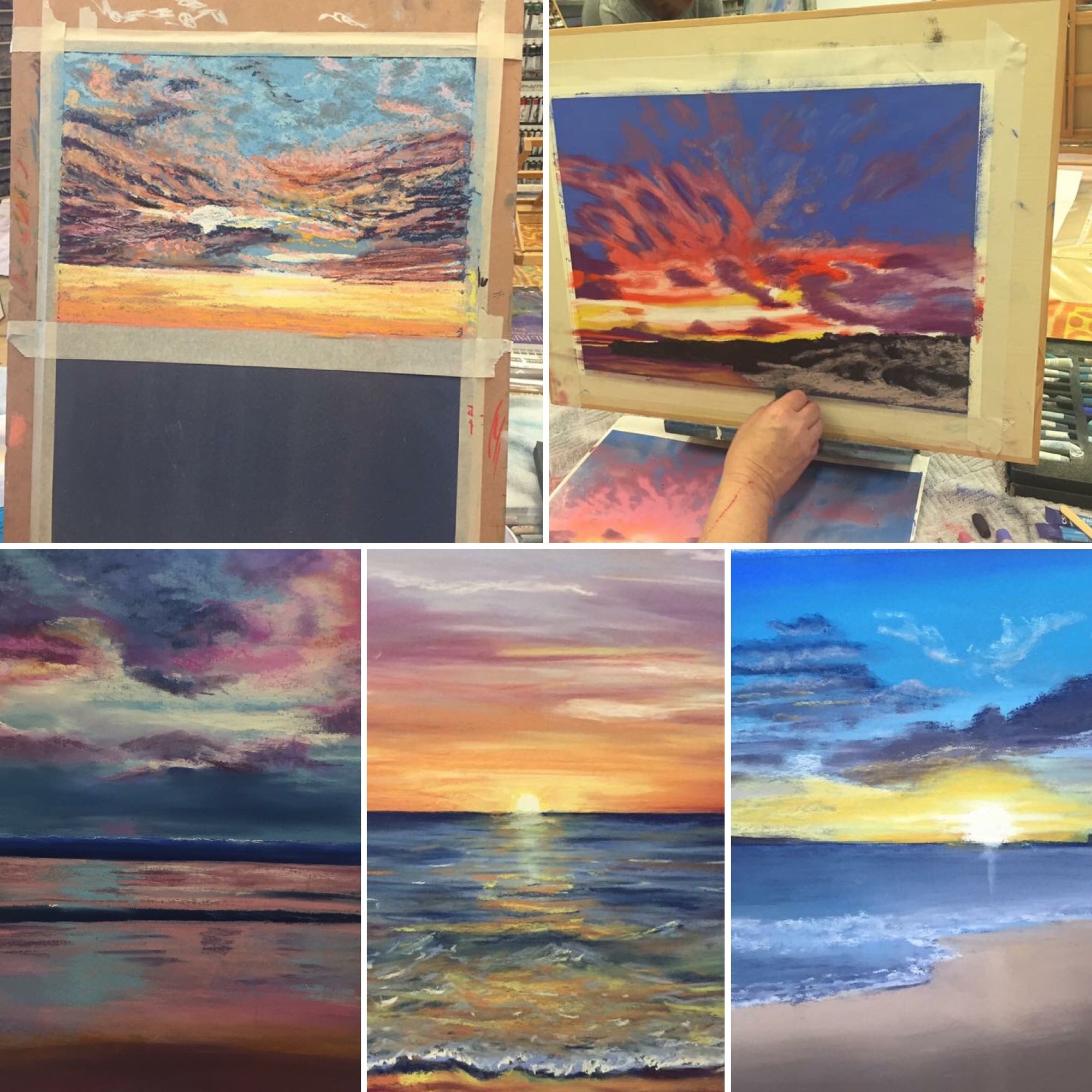 Pastel Painting Classes - Tuesday evenings  to  - Ann Steer Art  Gallery