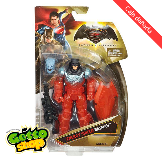 Figura de Acción Batman vs superman: batman escudo magnético – Gettoshopmx