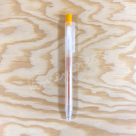Knock Cap Ballpoint Pen 0.5 - Red – Honeypress